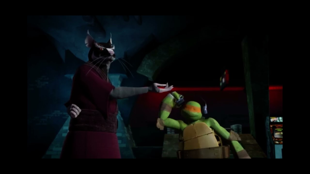 TMNT (2012) sound effects: Master Splinter: You see. Mikey does not think.