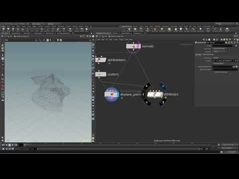 Houdini Quick Tip - Displace along normals