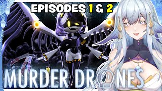 Famous PRAISE THE DOORS!! | GLITCH: MURDER DRONES - Episodes 1 & 2 | VTuber Reacts Net Worth