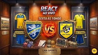 🔥React  🔥 JUVE STABIA X FROSINONE - ITALIA -  Ao Vivo 🔥#lmasports  #apostasesportivas