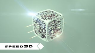 Speed3D Cubed 3D Modeling Timelapse