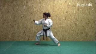 Karaté : déplacements (unsoku) - SF Karate Training