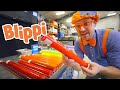 Blippi Goes Glass Blowing! Learning Colors With Blippi | Educational Science Videos For Kids