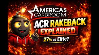 🔥 ACR Rakeback Explained — 27% Flat vs Elite (What Most Players Get WRONG)