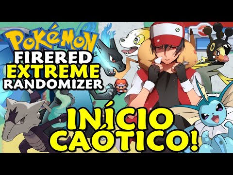 ATÉ AS EVOLUÇÕES SÃO RANDOM! - POKÉMON FIRE RED RANDOMIZER +