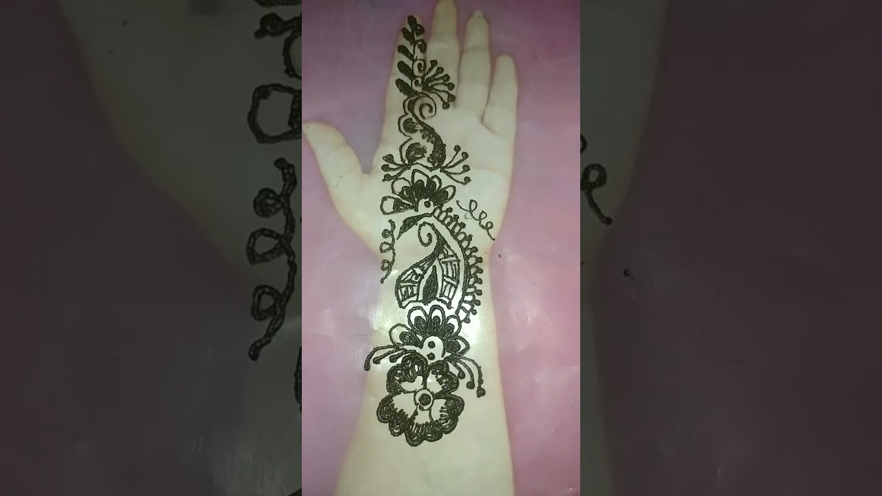 Arabic Creative Mehndi Design//Full Hand Mehndi Design//@pu  