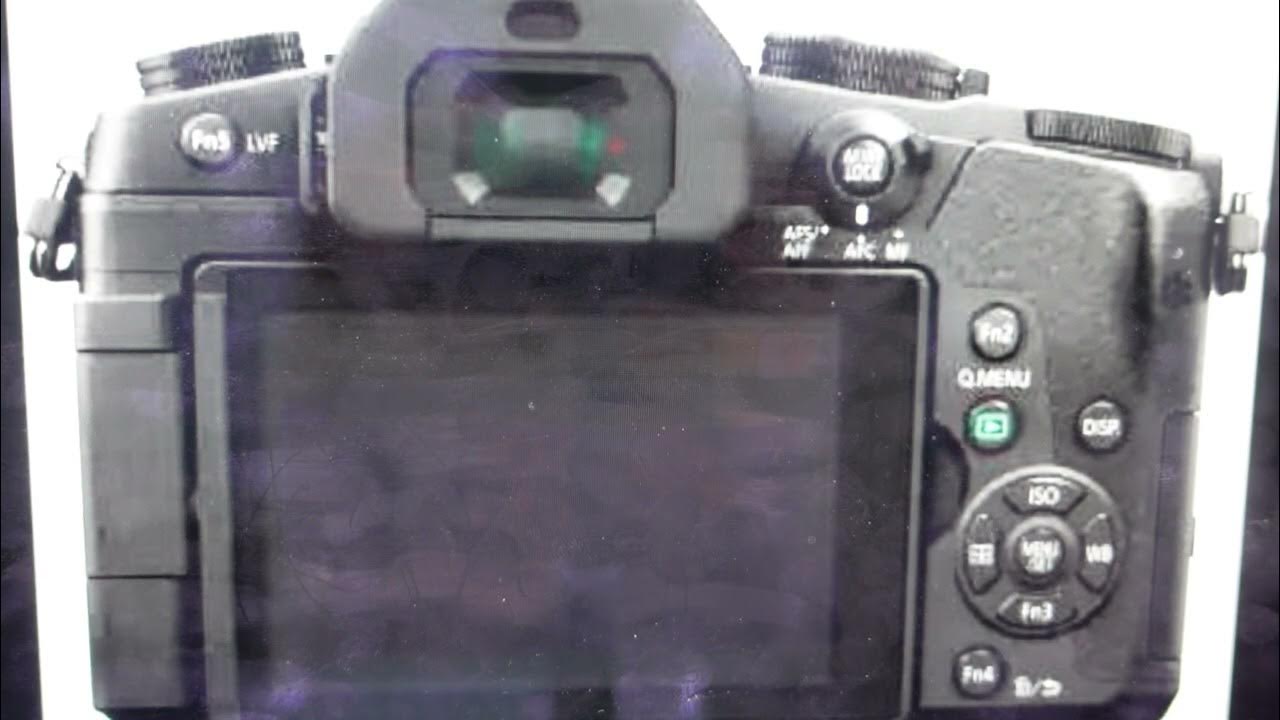 Factory Reset Panasonic Lumix DMCG85 Camera YouTube