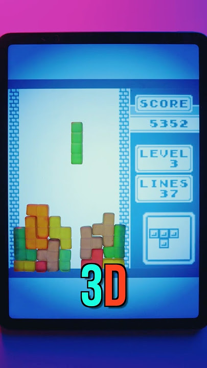 We Made Tetris 3D!