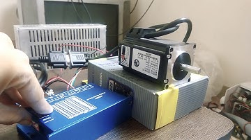 #stepper #semiservo #motor Hybrid Servo Driver Working || Feedback Encoder || Arduino ||HSS57