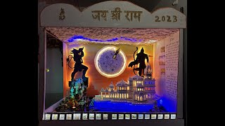 Ram Mandir 22nd Jan 2024 | Home Decoration | Hanuman Ji #ganeshchaturthi