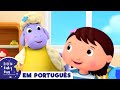 Aprendendo as cores com os brinquedos | Canções para crianças | Little Baby Bum em Português