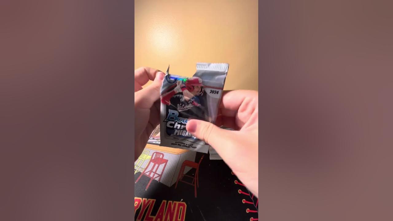 2024 Bowman chrome mega box LOADED BOX Orange first bowman, Color auto