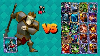 SKIll KING [A] vs All CARD'S | castle crush