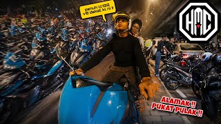 MALAM minggu RiDE LCV8 🤩| ANAK aku NK IKUT pulak 😂 | KENA PUKAT pulak 😭