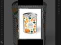 如何给圆柱形状的物体贴图？- How to apply a texture to a cylindrical object? #PhotoshopTutorial #PhotoshopDesign