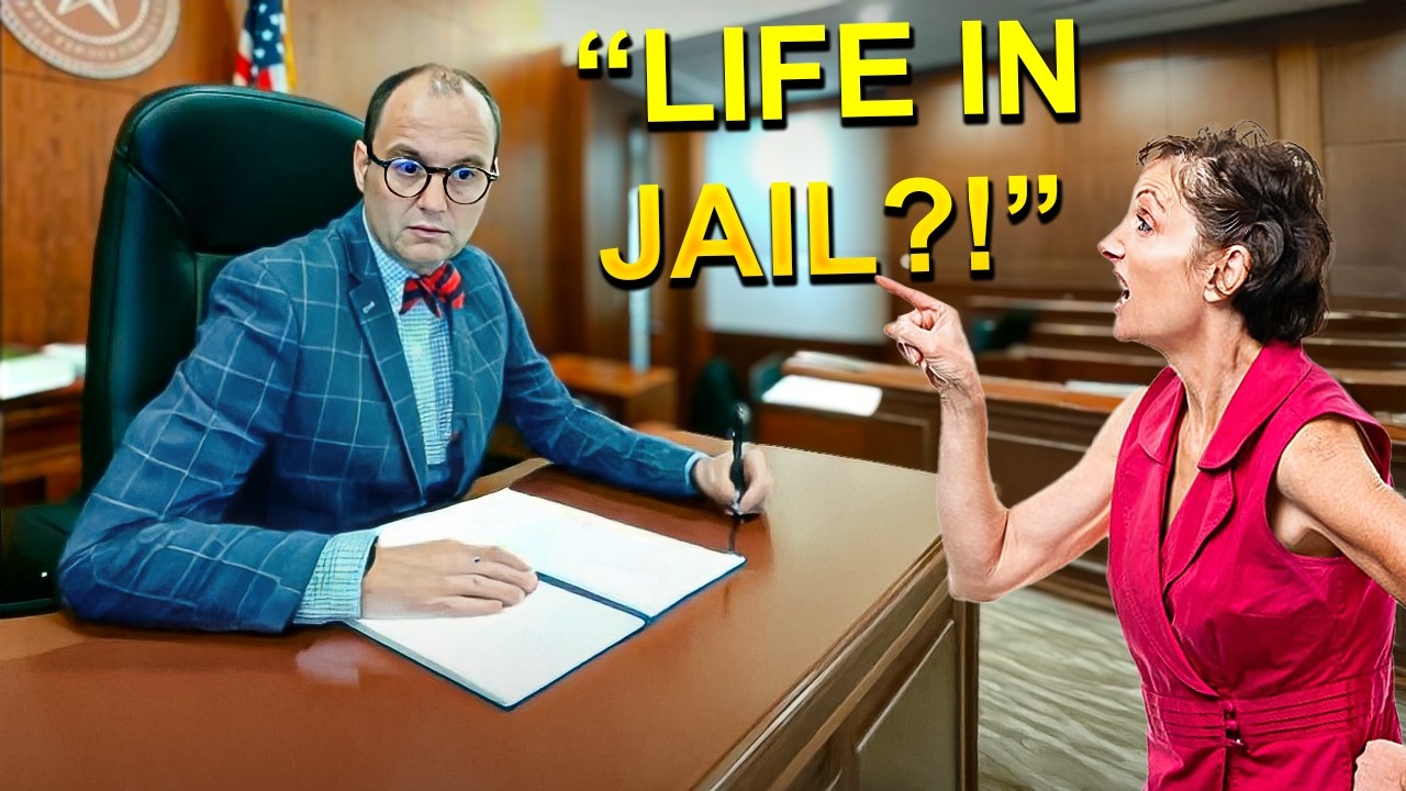 Violent Karen Loses Her Calm In font of Judge, Gets Locked Up AGAIN