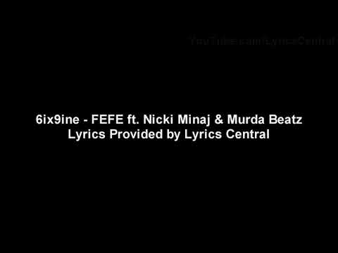 6ix9ine-fefe-lyrics