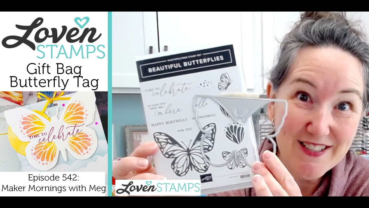 Ep 542: Simple Secrets DIY GIFT BAG Ombre Technique with Stampin