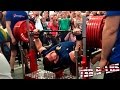 Kirill sarychev 335 kg7385lbs raw bench press world record 2015