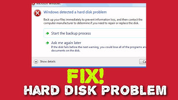 How to fix windows detected a hard disk problem |In Urdu||100% working|