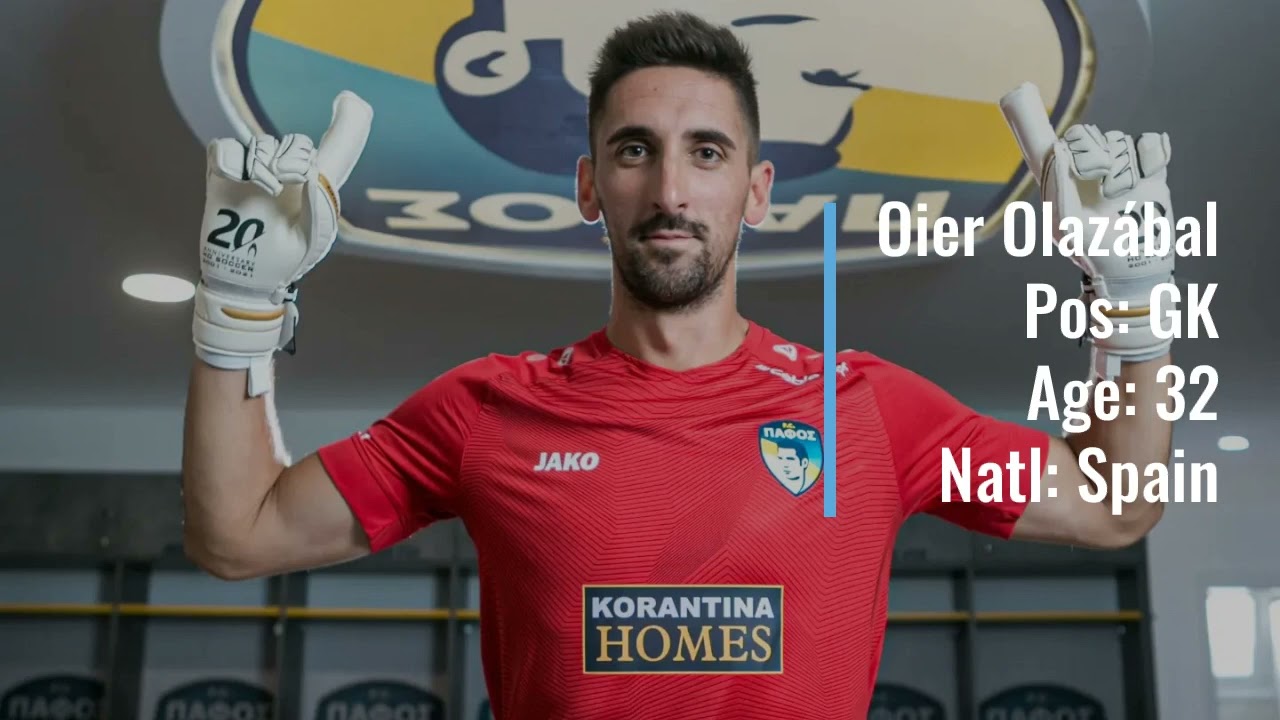 Oier Olazábal to Pafos for Free!
