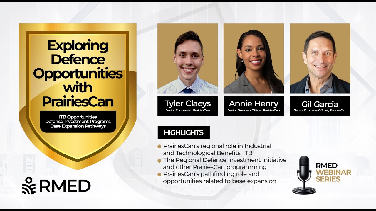 Exploring Defence Opportunities with PrairiesCan | ITB Program Webinar