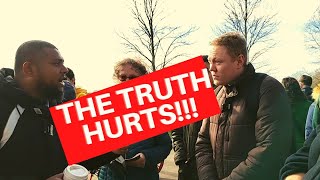 The Truth Hurts For The Reality Of Islam! Raihan VS Time Waster | Speakers Corner