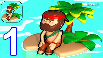 Island Survivor - Gameplay Walkthrough Part 1 Tutorial Survival Island: Build & Craft (iOS, Android)