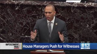 Impeachment Trial: House Managers Argue Pres. Trump Abuse His Power