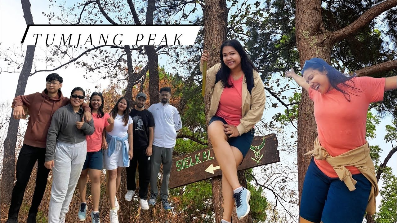 My first trek to Tumjang peak🏔🧗‍♀️ #MtSielkalPeak #dimahasao #hiking #viral #assamesevlogger #travel