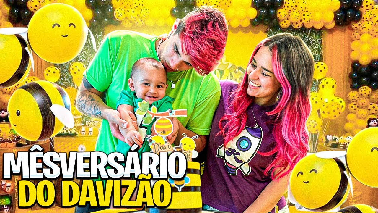 ANIVERSÁRIO DE 09 MESES DO DAVI *ninguem veio