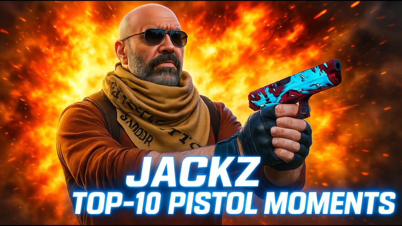 CS:GO - Jackz Top-10 Pistol moments - YouTube