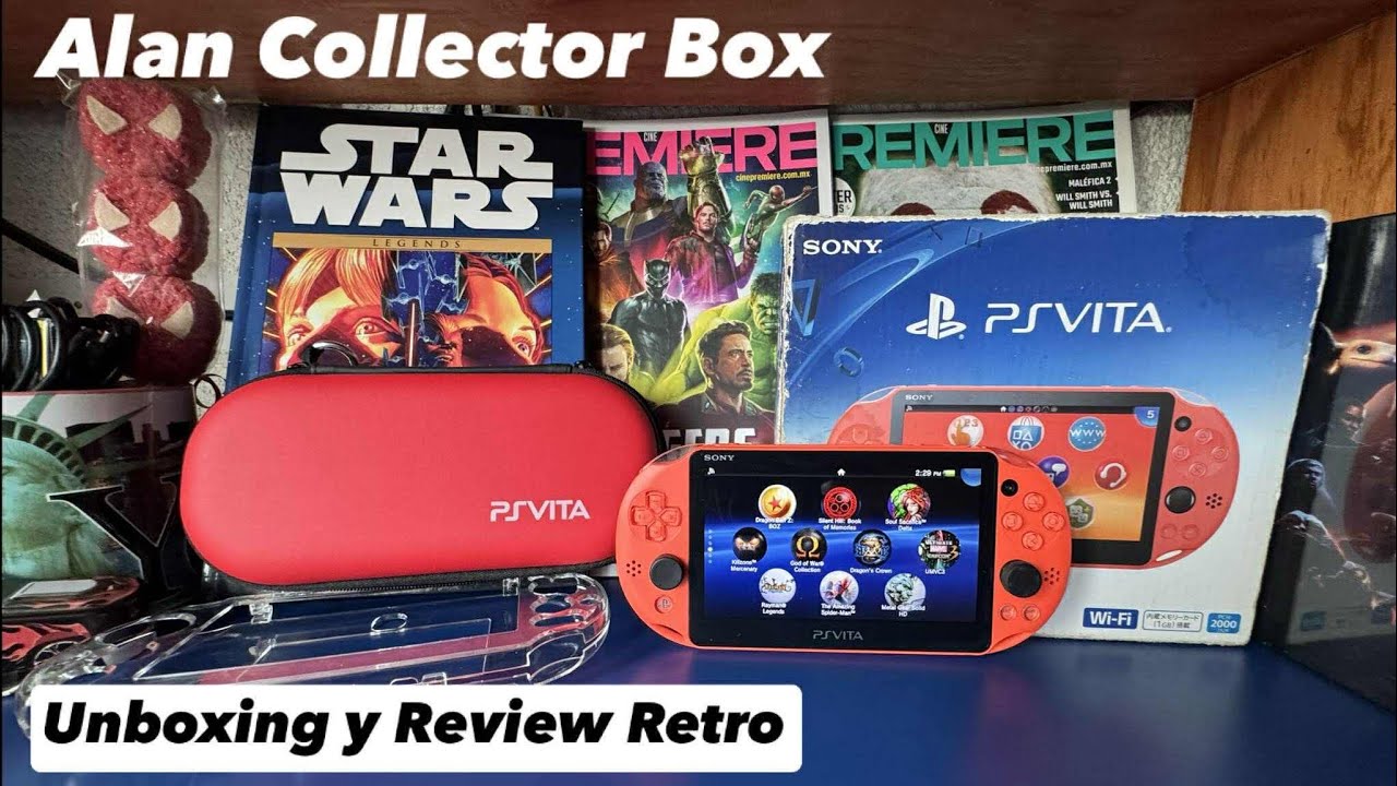 プレステーションVita PlayStation / PS Vita Neon Orange / Unboxing y Review Retro +