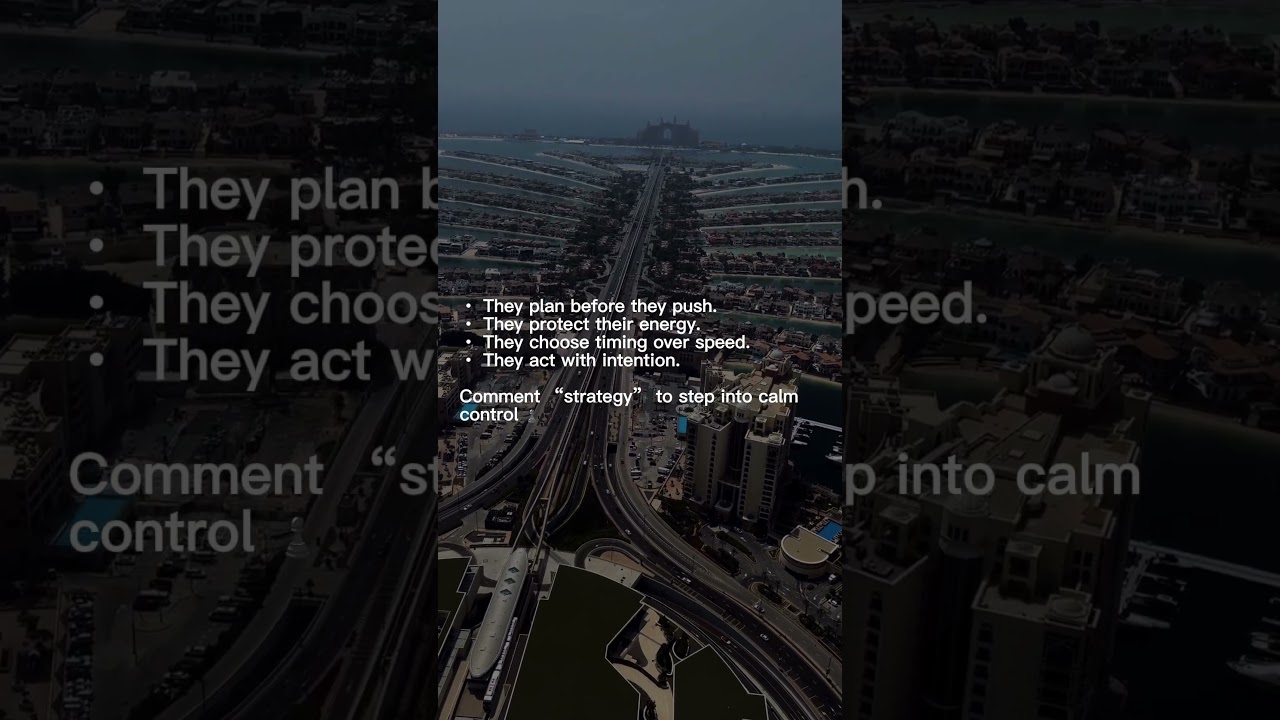 Comment “strategy” to step into calm power ♟️