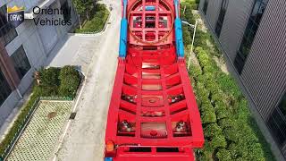 2500 T·M Wind Turbine Blade Transport Trailer | China Largest Rotary Transporter