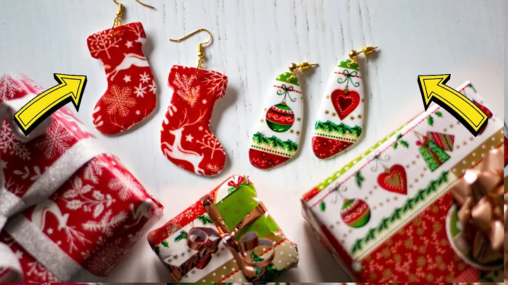 How to Transfer Wrapping Paper on Polymer Clay!