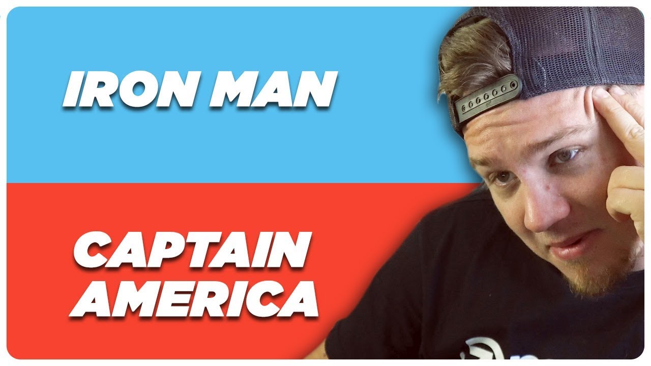 IRON MAN alebo CAPTAIN AMERICA - Ktoré si vyberieš? 