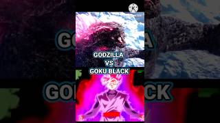 GODZILLA ROUSE (2024) VS GOKU BLACK SSJ ROUSE  #godzillaxkongthenewempire #dragonballz