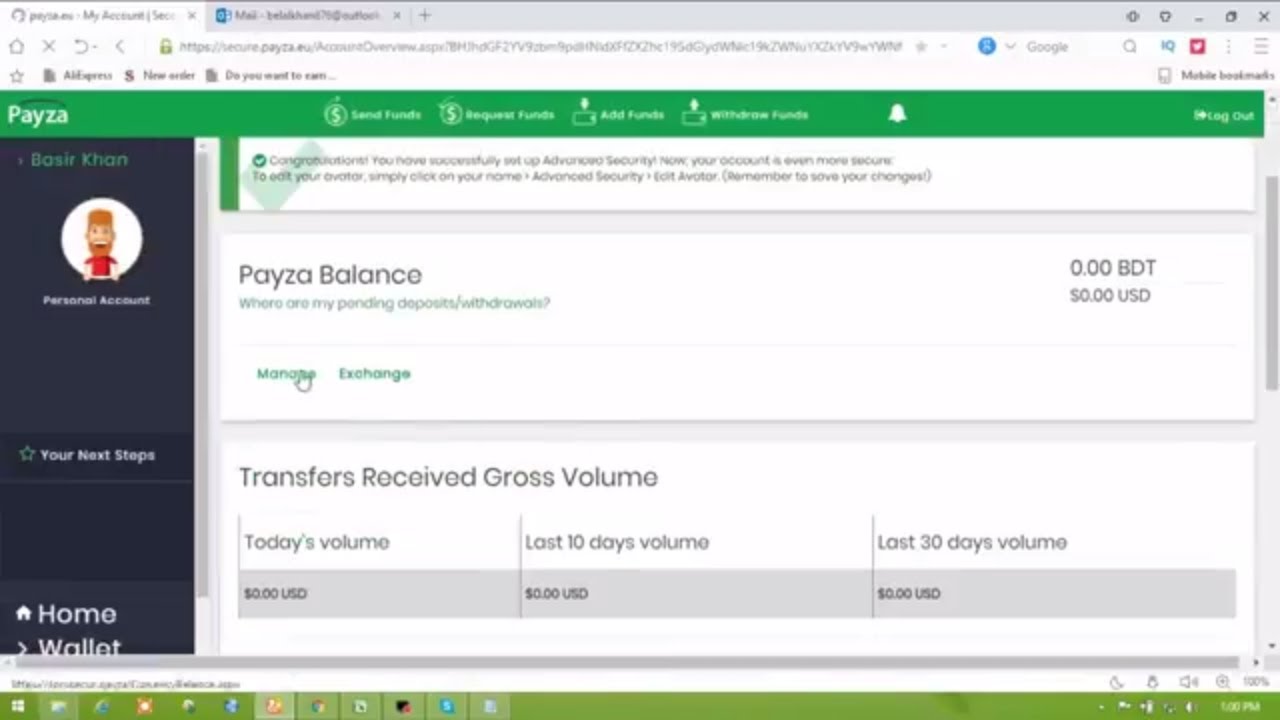 How To Create Verified Payza Account.
