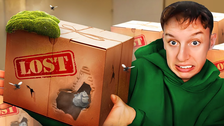 Ich öffne verlorene Zuschauer Pakete
