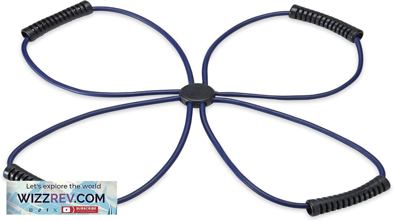 Gaiam Pilates Coreplus Reformer Resistance Band Kit Home Fitness ...