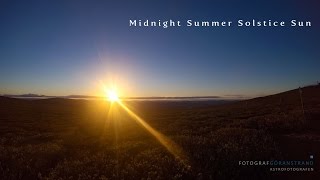 Midnight Summer Solstice Sun