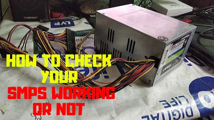 How To Check/Test SMPS (Switch-Mode Power Supply) Working or Not