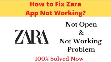 How to Fix Zara App Not Working Problem Android & Ios - Not Open Problem Solved | AllTechapple