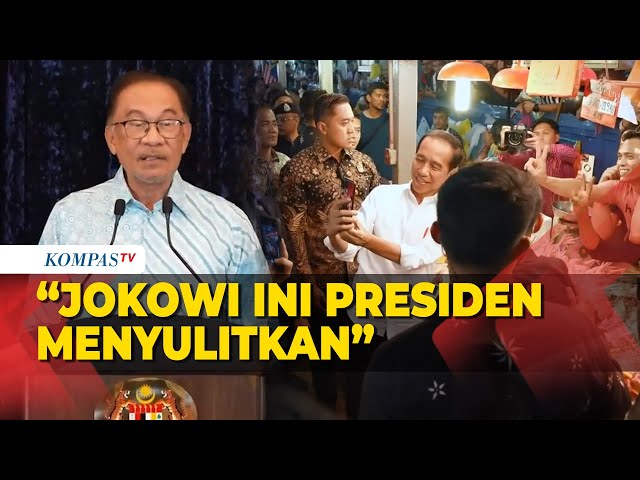 PM Anwar Ibrahim Soal Blusukan Jokowi di Malaysia: Menyulitkan class=