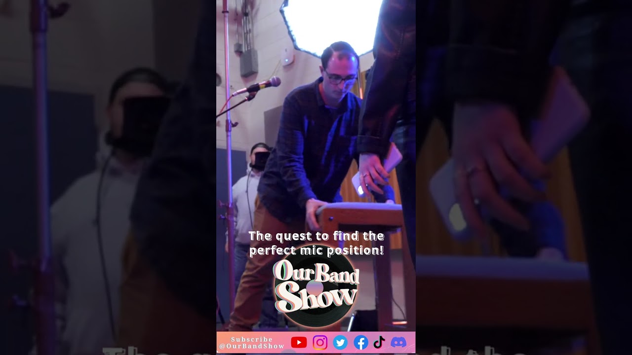 Microphone placement for live stream concert