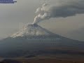 Timelapse del volcán Cotopaxi, cámara Sincholagua, 05/01/2023