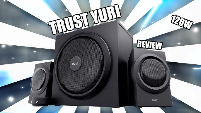 Subwoofer Speaker Set Yuri 2.1 120W Powerful Bass Trust