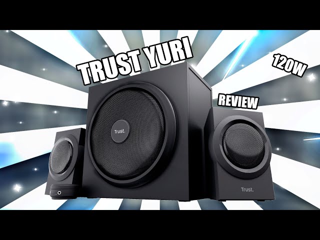 Subwoofer Speaker Set Yuri 2.1 120W Powerful Bass Trust