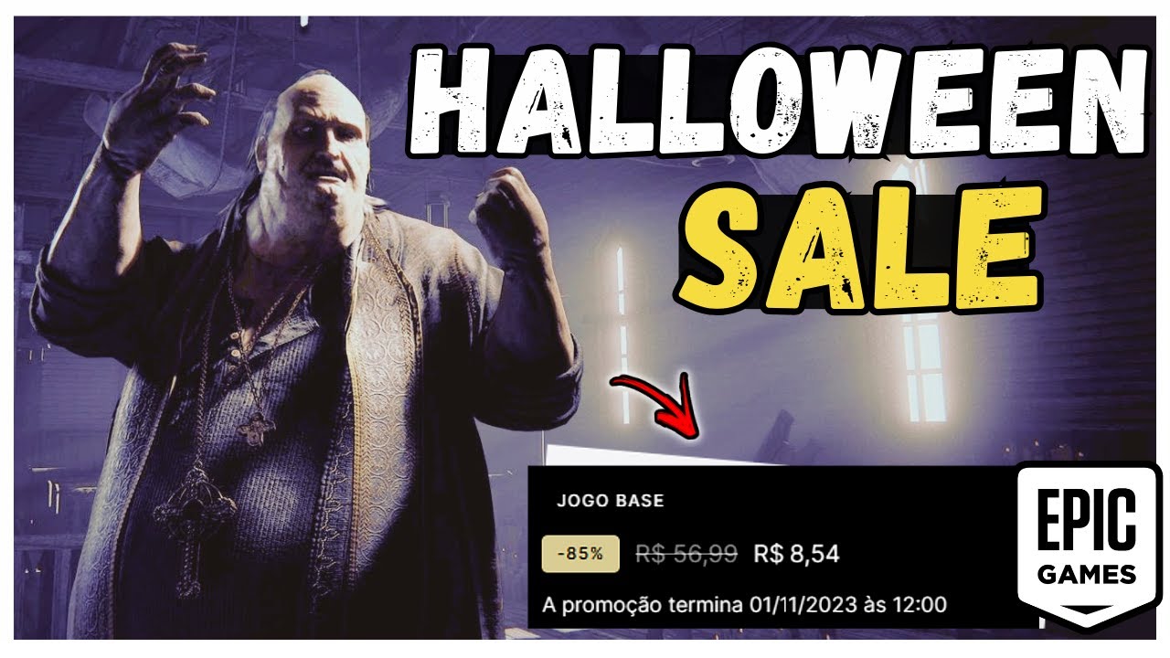 Jogos Grátis e Promoção de Halloween da Epic Games Store pra você